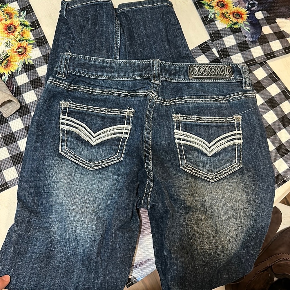 Rock&Roll boyfriend jeans! 27x34